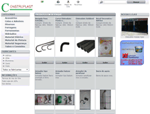 Tablet Screenshot of construplast.com.br